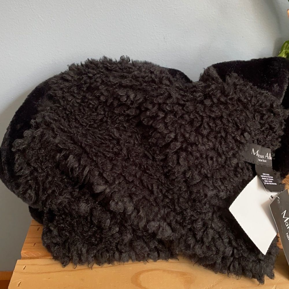 Black Infinity Scarf by Marcus Adler